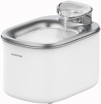 Haustier WF007L Otomatik Kedi Su Sebili,Kedi Su  e mesi, Su  elalesi, Su P nar  3.5Lt Geni  Hazne, Bpa I ermez, Ultra Sessiz [Enerji S n f  A+]
