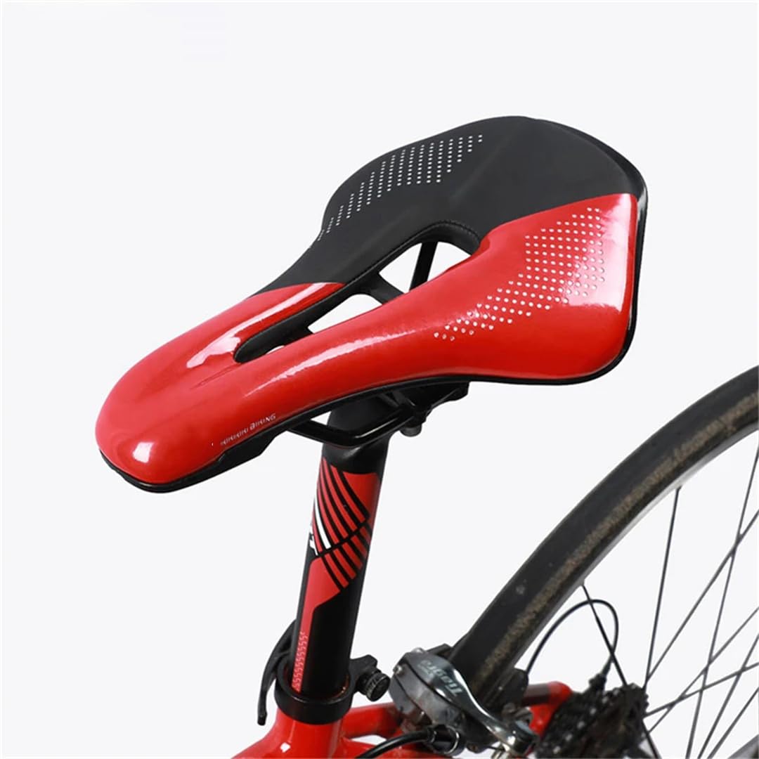 Ultralight Mountain Sella Della Bicicletta MTB Naso Corto Bici Da Strada Sedile Cuoio DELL'UNITÀ di