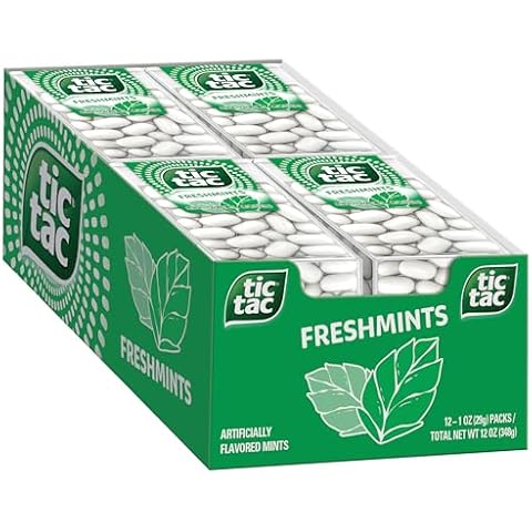 Tic Tac Freshmints 12 Count Pack Cover