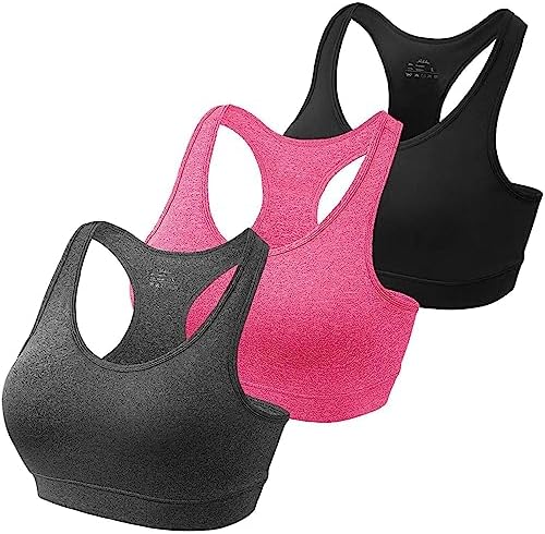 HBselect Sport BH Damen Nathlose Bralette mit Polstern Sportbekle...