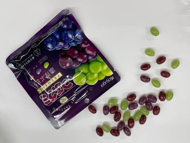 春日井製菓 つぶグミPREMIUM濃厚ぶどう 75g×10袋