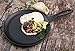 Victoria 10.5-Inch Cast Iron Comal Griddle Pan with a Long Handle, Preseasoned with Flaxseed Oil, Made in Colombia