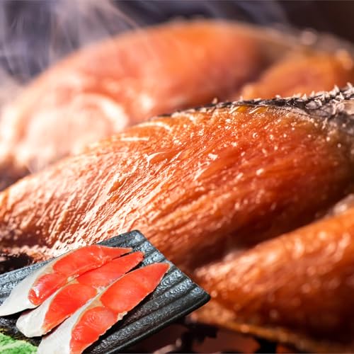 稲場魚介苑 天然紅鮭切身 3切入×3P(540g)[函館市]