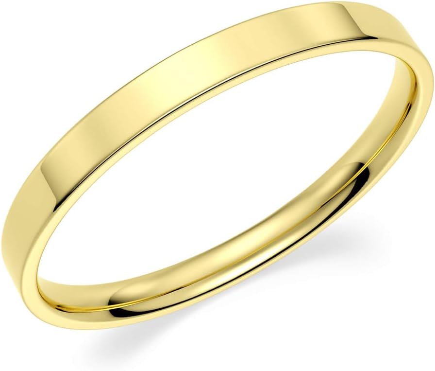 2mm Tungsten Wedding Band Ring for Women & Men - Comfort Fit, Rose Gold/Silver/Black / 10K Gold Plated - Thin & Slim Promise Ring, Engagement Ring, Size 4 to 12 - Image 4