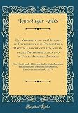 Die Verarbeitung des Strohes zu Geflechten und Strohhüten, Matten, Flaschenhülsen, Seilen, in der Papierfabrikation und zu Vielen Anderen Zwecken: Ein ... Strohhutfabrikanten, Landwirthschaften U. S.