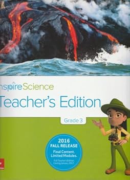 Spiral-bound Inspire Science Grade 3, Teacher's Edition Book