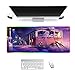 Produktbild Mauspads Anime Gaming Purple Art Mauspad RGB Gamer PC Mauspad XXL Teppich Zug Schreibtischunterlage Zubehör LED Tastatur mit Hintergrundbeleuchtung   300x800x4mm