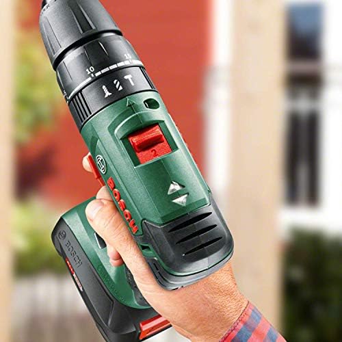 Bosch Cordless Combi Drill PSB 1800 LI-2 (1x Battery, 18 Volt System, in Carrying Case)