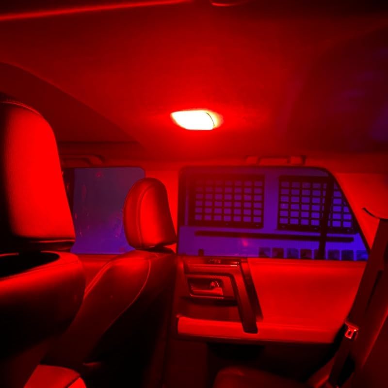 for Toyota 4Runner 2010-2024 Interior LED Lights Dome Light Tailgate Light White & Red Reading Light Car Accessories (A Whole Set lights)