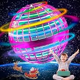 Taikcsut 2025 Upgraded Flying Orb Ball Toy, Hover Boomerang Ball Spinner Mini Drone - Magic Floating Galactic Fly Spinning Orb, for for Boys Girls and 6-12 Age Kids