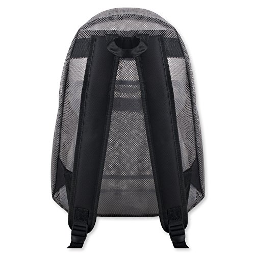 Transparent Mesh Backpacks For School Kids, Beach, Travel - Mesh See Through Backpack With Padded Straps #TOP3