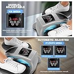 ANCHEER Under Desk Elliptical Machine, Electric Seated Pedal Exerciser, Mini Elliptical Machines for Seniors, LCD Display Monitor, Portable Quiet Elliptical Machine, Leg Exerciser for Home - Image 5