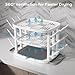 GREENDADI Baby Bottle Drying Rack,3-Tier Large Capacity Countertop Organizer with 360° Ventilation, Removable Drip Tray, Non-Slip Base – Easy to Clean Bottle Holder for Baby Accessories