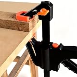 F-Type Quick Release Bar Clamp, One-Hand Ratchet Clamp, Woodworking Hand Clamp with Squeeze Trigger for Wood Gluing, Assembly, DIY Projects & Home Renovation