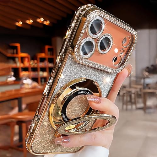 Coque Magsafe iPhone 17 Pro Max avec béquille et protection d'objectif diamant - 2