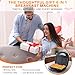 6 in 1 Waffle Iron Set, Panini Press Grill and Electric Sandwich Maker with Removable Non-Stick Plate, Ideal for Cooking Grilled Cheese, Tuna Melts, Burgers