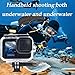 PCTC Waterproof Case for Go Pro Hero 13 Black, Accessories for Hero13/12/11/10/9 Black Waterproof Case, Supports 60M/196FT Underwater Dive, Professional Action Camera Dive Accessory