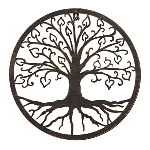 WIHFHGZ Cuadro Árbol de Hierro, Decoración de Pared, Arte Metal Minimalista para Oficina y Sala, Color Negro - Resistente y Duradero, Diseño Moderno, Ideal para Hogar y Espacios