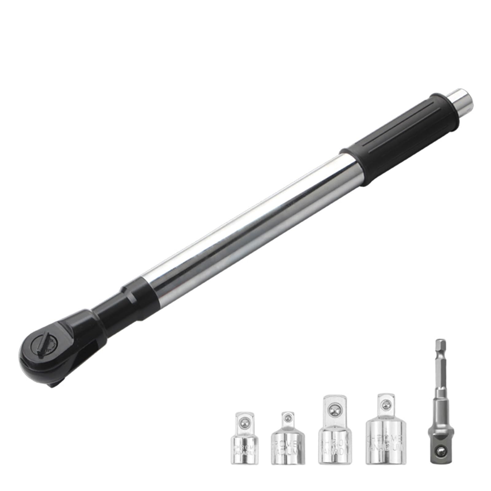 Kaccde 1 / 2Inch Offset Extension Wrench For Electric Drills Socket Adapters Included Impacts Ratchets Extender Ratchets Wrench Extender