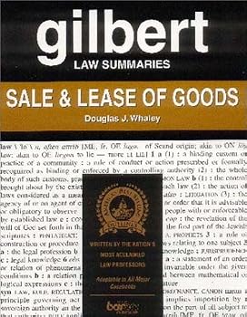 Paperback Gilbert Law Summaries : Sale & Lease of Goods Book