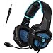 Produktbild Sades SA807 3.5mm Verdrahteten Einstellbare Bass-Stereo Gaming Kopfhörer Headset mit Mikrofon Lautstärkenkontrolle für PS4 PC iPhone Laptop iPad iPod Smartphones