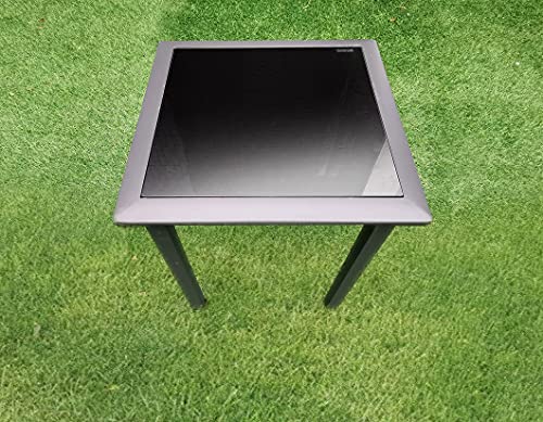 garden mile 3-teiliges Gartenmöbel-Set, 2 Lounge-Stühle und 1 Couchtisch, Outdoor-Stühle mit Beistelltisch, Loungesitz… – Bild 4