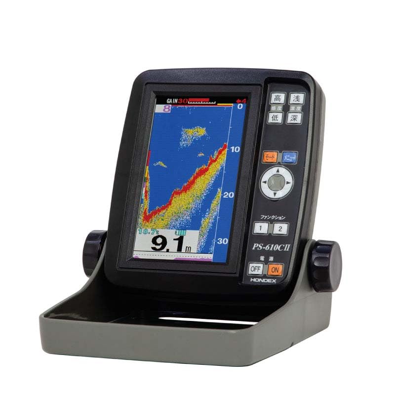 ホンデックス魚探　PS-610C Amazon.co.jp: HONDEX ホンデックス 5型ワイド液晶ポータブル魚探 PS