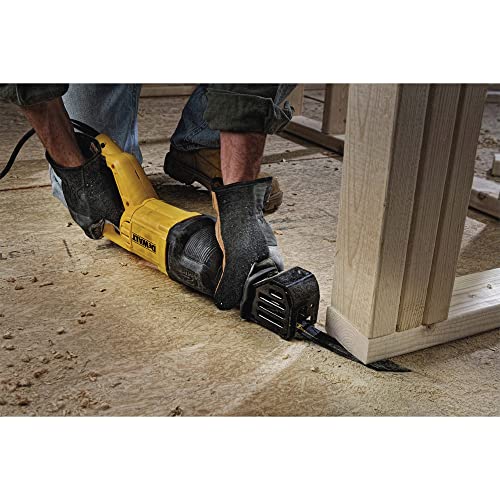 DEWALT Reciprocating Saw, 12 Amp, 2,900 RPM, 4-Position Blade Clamp, Variable Speed Trigger, Corded (DWE305) by DEWALT - Image 7