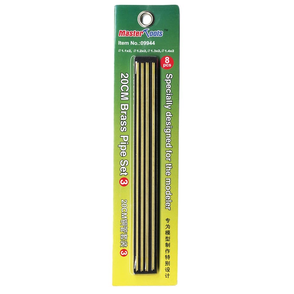 20 cm Copper Tubes Set of 3