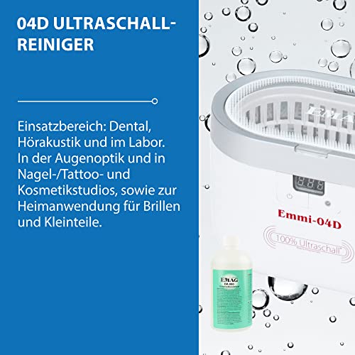 Ultraschallreiniger für Schmuck und Brillen – Emag Emmi 04D