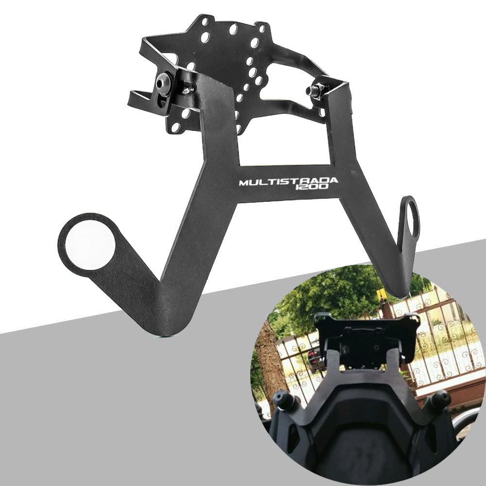 Motorcycle Mobile Phone Holder Support Stand Phone Navigation Plate Bracket Fit For DUCATI MULTISTRADA 1200 2013 2014 Accessories