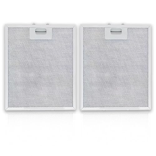 txuzong 2 Stück 5-Schichten Dunstabzugshaube Filter 267x305x9mm - Hochwertige Aluminium Fettfilter für Küchenhauben - Universell Kompatibel für Restaurant und Haushalt (Silber)