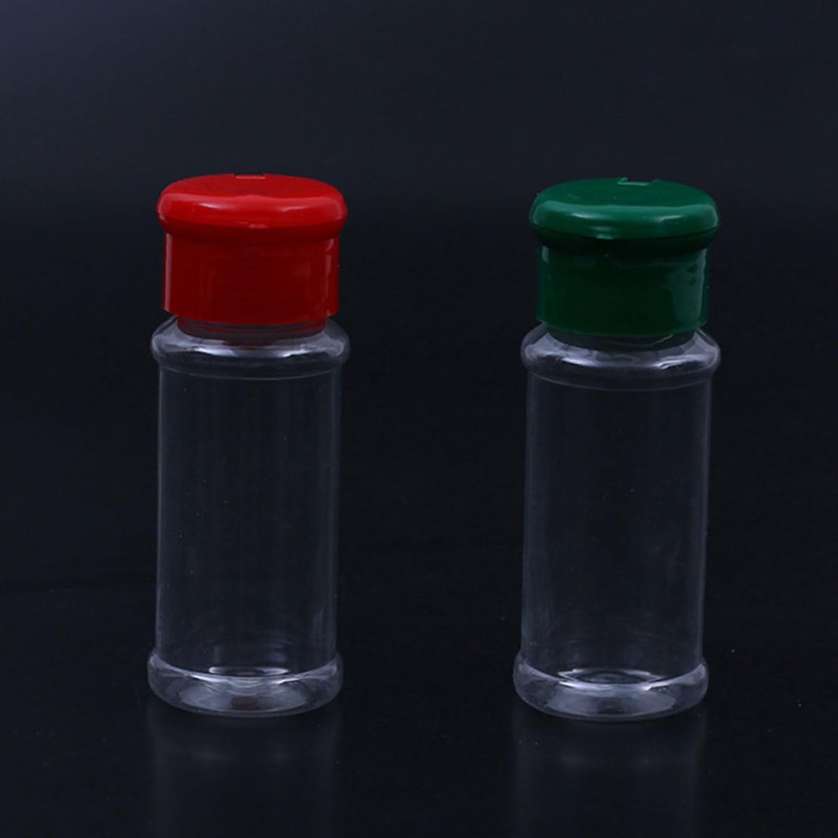 24pcs Plastic Pepper Shaker Bottle, PET Spice Container