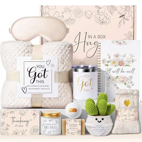 Get Well Soon Gifts Baskets for Women Self Care Gifts, Spa...