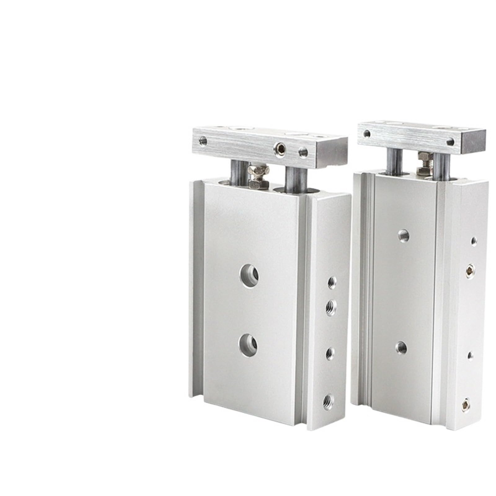 Cylindre double tige TR20 stop torsion pour guidage de charge stable