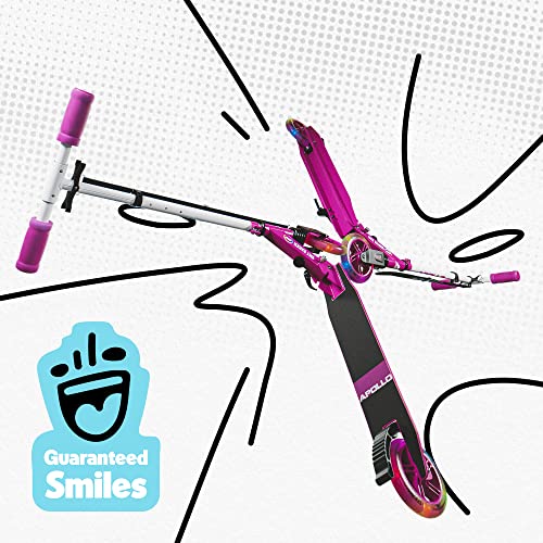 Apollo Scooter LED - Skyracer avec Roues LED 145 mm City Scooter à Suspension, City Scooter Pliable et réglable en Hauteur, Kick Scooter pour Enfants et Adolescents - Image 6