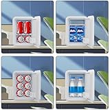 Enventor Mini Fridge 4 Litre/ 6 Can, AC+12V DC Power, Portable Cooler & Warmer for Bedrooms, Home, Car, Travel/Skincare, Cosmetics/Fruit and Drinks, White - Image 6