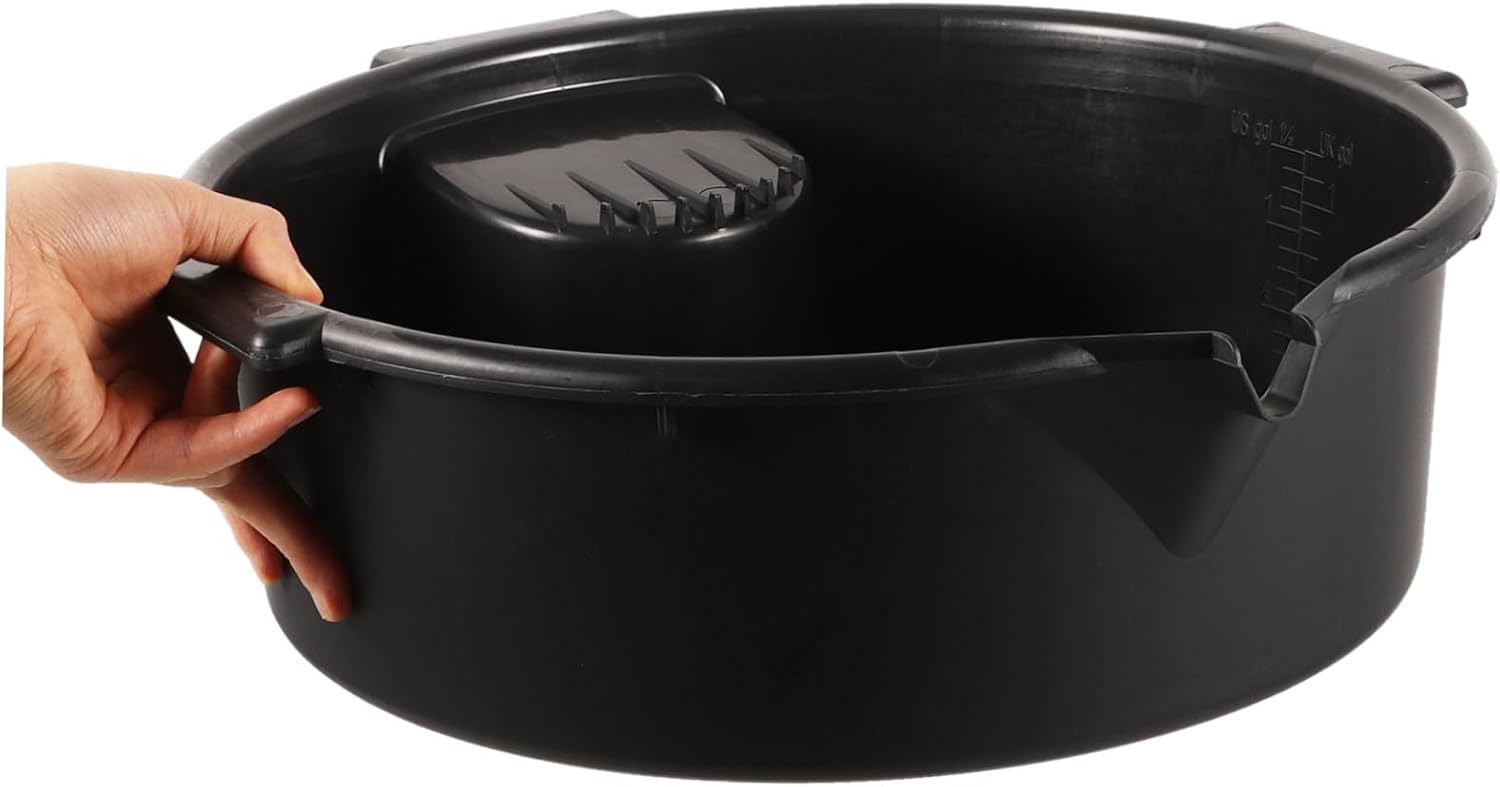 Automotive Oil Drain Pan for Efficient Fluid Collection Leakproof Waste Catch Tray for Engine Oil Automotive Fluids Durable Drip Catcher Tool for Vehicle Maintenance