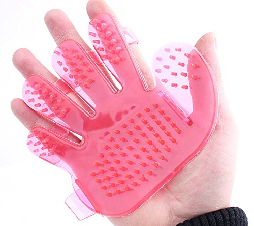 Urparcel Pet Dog Glove Brush Comb Dog Washing Tool Hand Shape