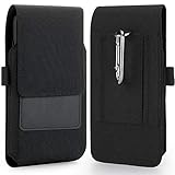 Die Handy Gürteltasche kann senkrecht & waagrecht am Gürtel, sowie auch durch den Karabiner-Haken an der Hose befestigt werden, oder hangen Sie Ihr Reiserucksack an.Super praktisch und benutzbar.