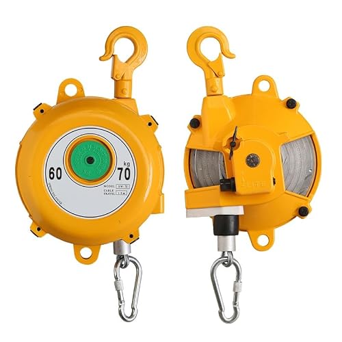 SaryEdge - SaryEdge Équilibreur à Ressort, Support d'équilibrage d'outils, Support de Fixation d'outils avec raccords, Outil rétractable Suspendu réglable, pour Le Retrait de la chaîne de Montage(60-70 kg