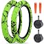 20 In/2 Tires+2 Tubes/ Green-Yellow Black