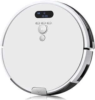 Robot Vacuum Cleaner Robot Vacuum Cleaner Wet Mop Navigation Planned Cleaning Large Dustbin Water Tank Schedule Household Tools for Hard Floor, Carpets