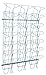 Alba - Wall Literature Display - Letter Size - Floor Standing - 21 Compartments - Chrome - DDFIL21M