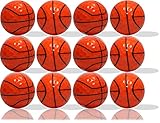 Basketball Golf Ball 12-Pack: Slam Dunk Your Golf Game with GBM's Sporty Spin!