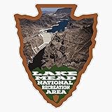Lake Mead National Recreation Area Arrowhead Vinyl Sticker Waterproof Bumper Sticker Laptop Window Decal 5"