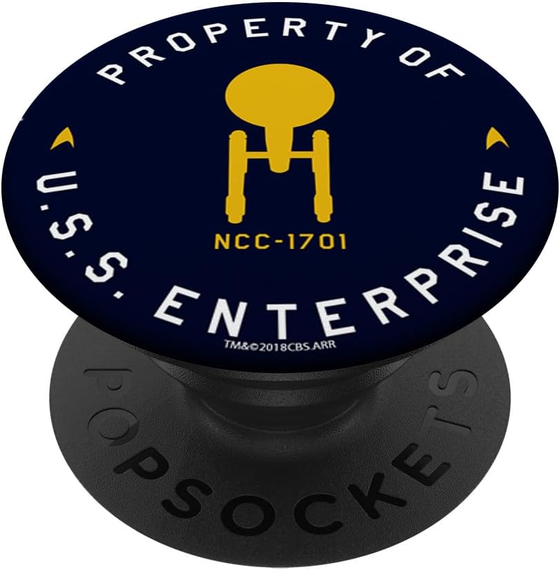 Star Trek Property Pocket PopSockets Stand for Smartphones and Tablets PopSockets PopWallet for MagSafe