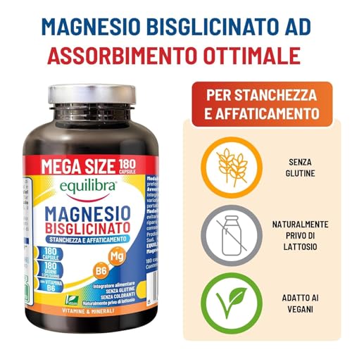 Equilibra Magnesio Bisglicinato Stanchezza