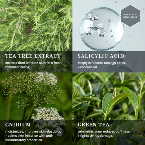AOA STUDIO AOA Skin Clearing Anti-Acne Cream - Salicylic Acid & Retinol Face Moisturizer for Blemish-Prone Skin, Tea Tree Oil Acne Treatment for Dark Spot & Pore Clearing, Vegan & Cruelty-Free, 1.76 oz / 50g