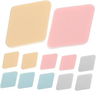 GALPADA 12PCS Diamond Shape Powder Puff Set W...